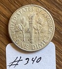 1960-D Roosevelt Dime Denver Cold War Era 90% Silver U.S. Coin — photo 2