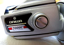 Daiwa Silver Series 7000c Vintage Saltwater Skirted Spool Spinning Reel in box