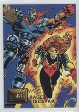 1994 Fleer Marvel Universe Series V Crash And Burn Firestar Rage #73 0nl0