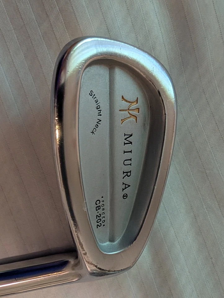 Juego de hierro forjado Miura 4-PW KBS Stiff Flex diestro excelente MC 102 / CB 202 Foto 3 de 4