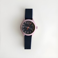 ESQ By Movado Women s Silicone Steel Luxury Watch/Pink/blue