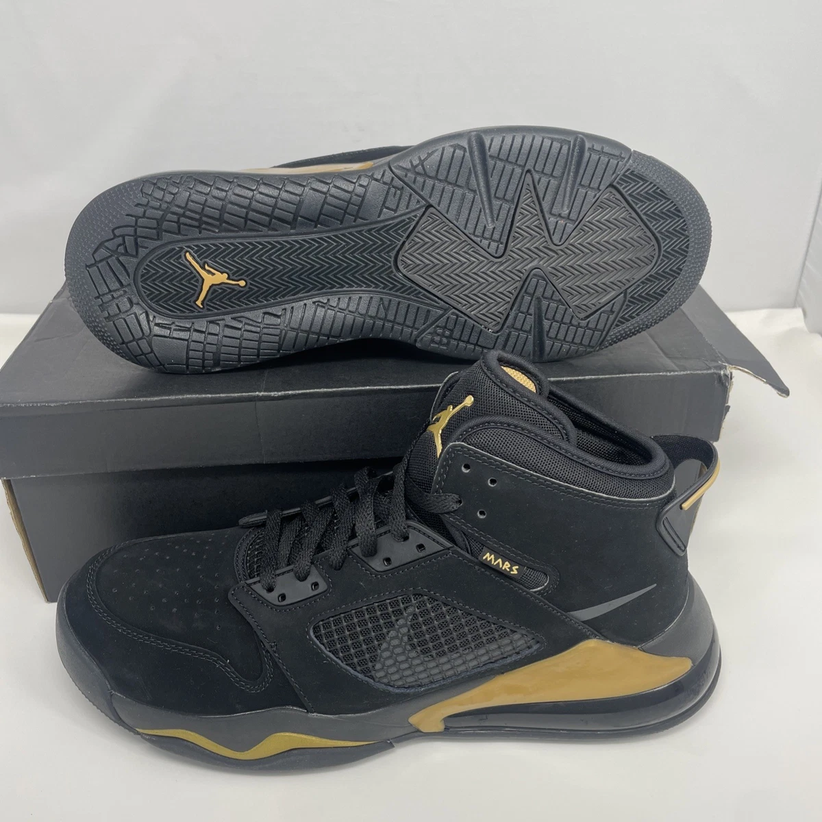 Air Jordan Mars ブラック/ゴールド シューズ Las mejores ofertas en Jordan Mars 270 Black Gold | eBay