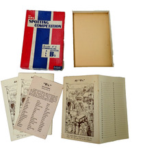 VINTAGE UPL NO.14 SPOTTING COMPETITION LETTER B SERIES KIDS ALPHABET WORD GAME