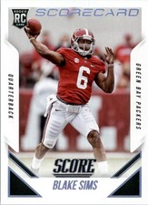 2015 Score Scorecard #372 Blake Sims - FB