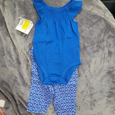 Carters 6m Girl 2 Piece Outfit