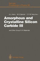 Amorphous And Crystalline Silicon Carbide Iii Gary L. Harris