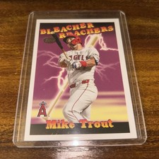 2025 TOPPS UPDATE - Mike Trout #BR-13 - Bleacher Reachers - Angels