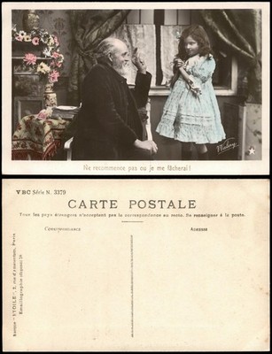 Fotokunst Frankreich: Ne recommence pas ou je me fâcherai! 1910