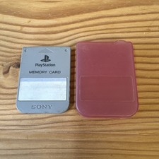 carte mémoire PS1 playstation 1  Originale avec boîte de protection
