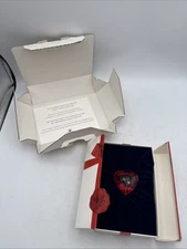 Swarovski Crystal SCS Renewal Ruby Red Heart Figurine