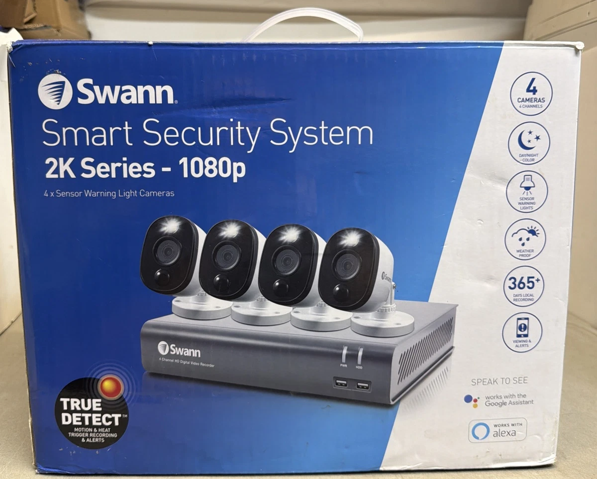 Swann 1080p (FHD) Maximum Resolution CCTV Home Security Cameras
