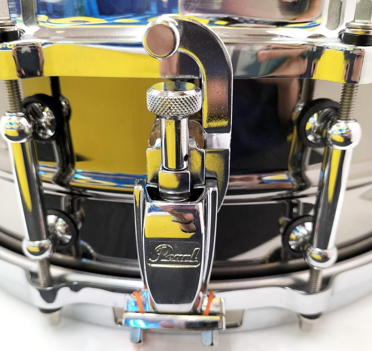打楽器、ドラム pearl custom alloy brass shell sensitone Pearl SensiTone Custom Alloy Brass Shell Snare Drum 14