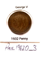 George V 1932 Penny