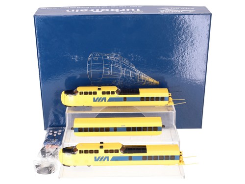 Juego de tren diésel Rapido Trains 200006 calibre HO VIA Rail Canada TurboTrain EX/caja | Zustand: Used