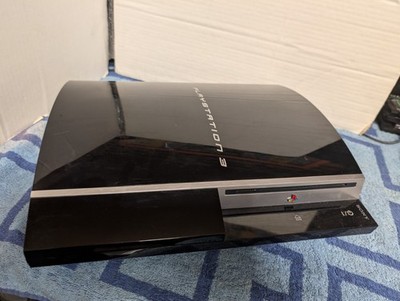 Sony PlayStation 3 PS3 Fat Console ONLY Piano Black 160GB CECHP01 NTSC