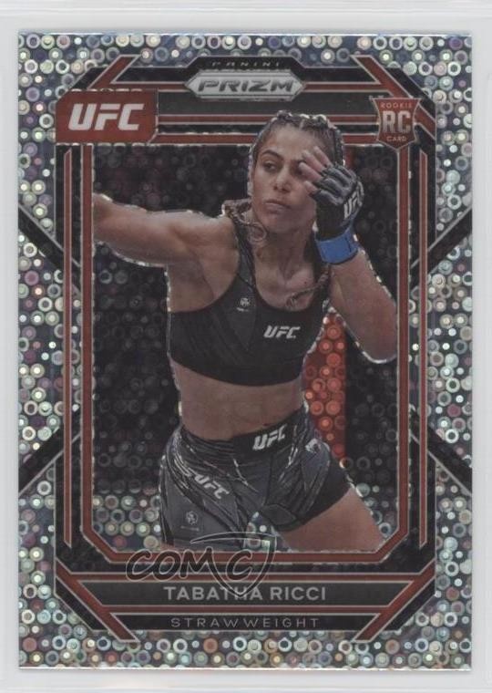 2023 Panini Prizm UFC Under Card Prizm Tabatha Ricci #108 Rookie RC g9j