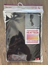 NEW Uniqlo Women HEATTECH Leggings in Large Black 