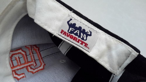 Fan Favorite SF San Fransisco Giants Baseball Hat Cap Black Embroidered OSFA - Foto 7 di 8