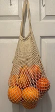 Artificial Oranges (Set of 12) Large Lifesize with Net Bag