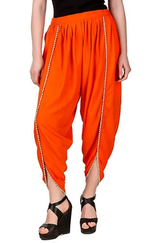 Indian Fashion Stylish Girls Dhoti 