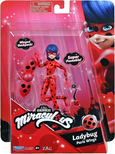 Miraculous Ladybug 'Paris Wings' Action Figure - Zag Heroes Collection - Picture 2 of 5