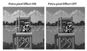 Retro Pixel Big IPS Backlight LCD Screen For NEO GEO Pocket NGP Black/White