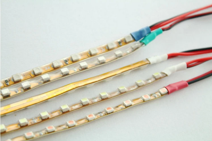 2X 135CM 135leds SMD Super Thin 4mm Car Led Strip Light Flexible Waterproof 12V - Image 4 of 4