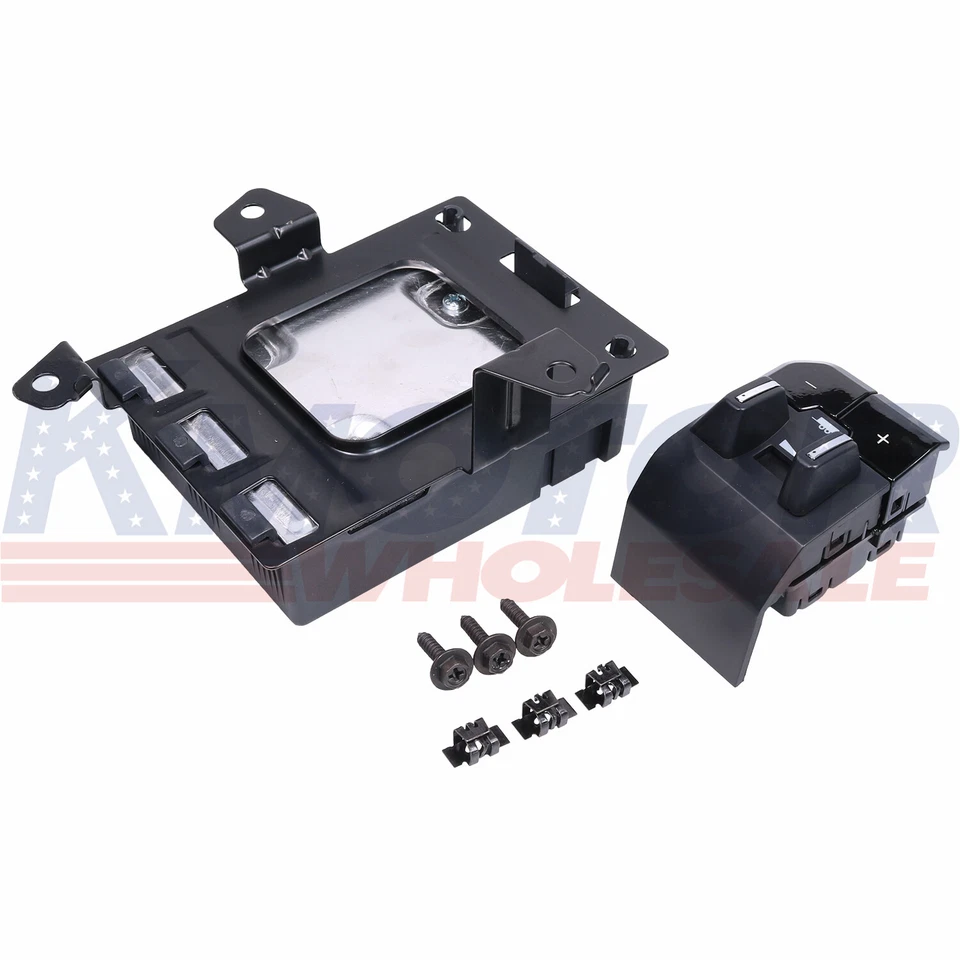 Controlador de freno de remolque integrado estilo carrocería para Ram 1500 DT 2019 2020 2021 Foto 3 de 4