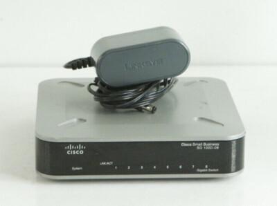Cisco Systems SG100D-08 Gigabit Switch j730
