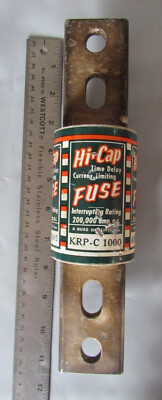 Bussmann KRP-C 1000 Hi-Cap Current Limiting Time-Delay Class L Fuse 1000A 600V