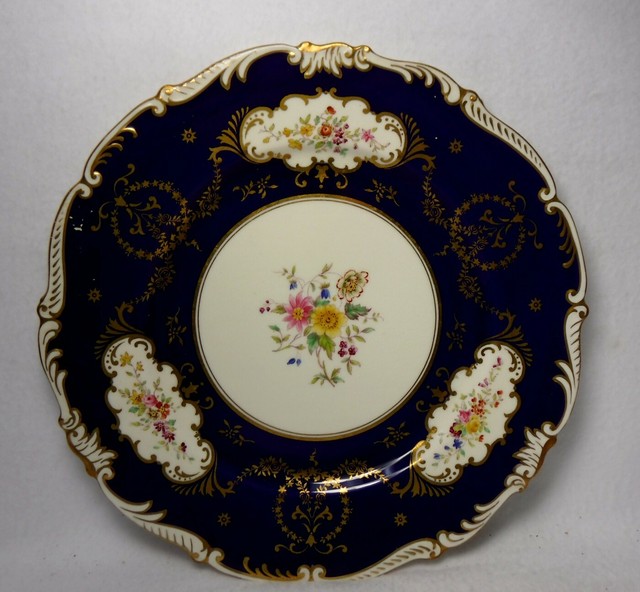 COALPORT china OLD COALPORT BLUE pattern Dinner Plate 105/8" eBay
