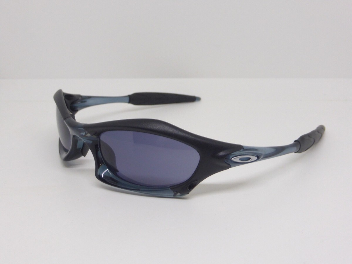 新品同様 オークリー サングラス SPLICE スプライス クリスタルブラック マットブラック 03-724J 廃盤モデル Oakley 黒 箱付き メンズ レディース y2k Oakley Splice Crystal Black/Matte Black w/Grey Lenses 03-724 | eBay