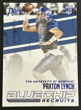 2016 Prestige Blue Chip Recruits Football Card #16 Paxton Lynch RC