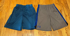 2 Boy's Under Armour Loose Shorts, Size YMD