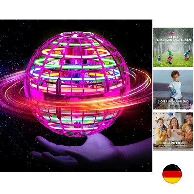 Ivtivfu Fliegender Ball Rosa, Flying Spinner, Magic Hover Schwebe Ball, Magis...