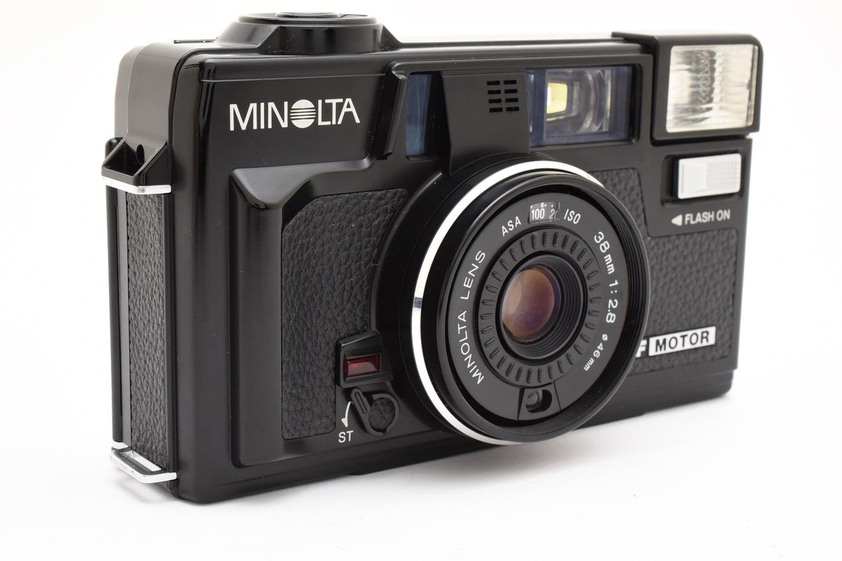 Near MINT] MINOLTA HI-MATIC AF2-MD 38㎜ f/2.8 Point & Shoot Film