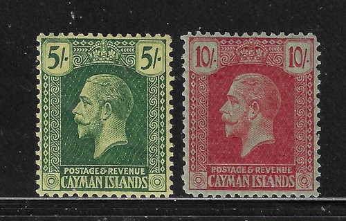 CAYMAN ISLANDS SC50-63 SG69-83 MINT LIGHTLY HINGED - Picture 2 of 2