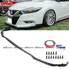 For 2016-2018 Nissan Maxima 1pc Front Bumper PU Lip Body Kit Splitter Spoiler