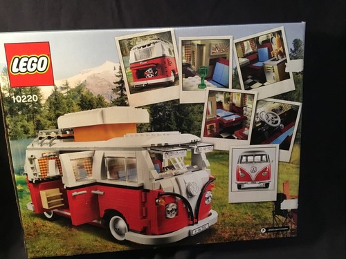 LEGO: VOLKSWAGEN T1 CAMPER VAN (10220)- 99% Complete Box Instructions - Picture 12 of 14