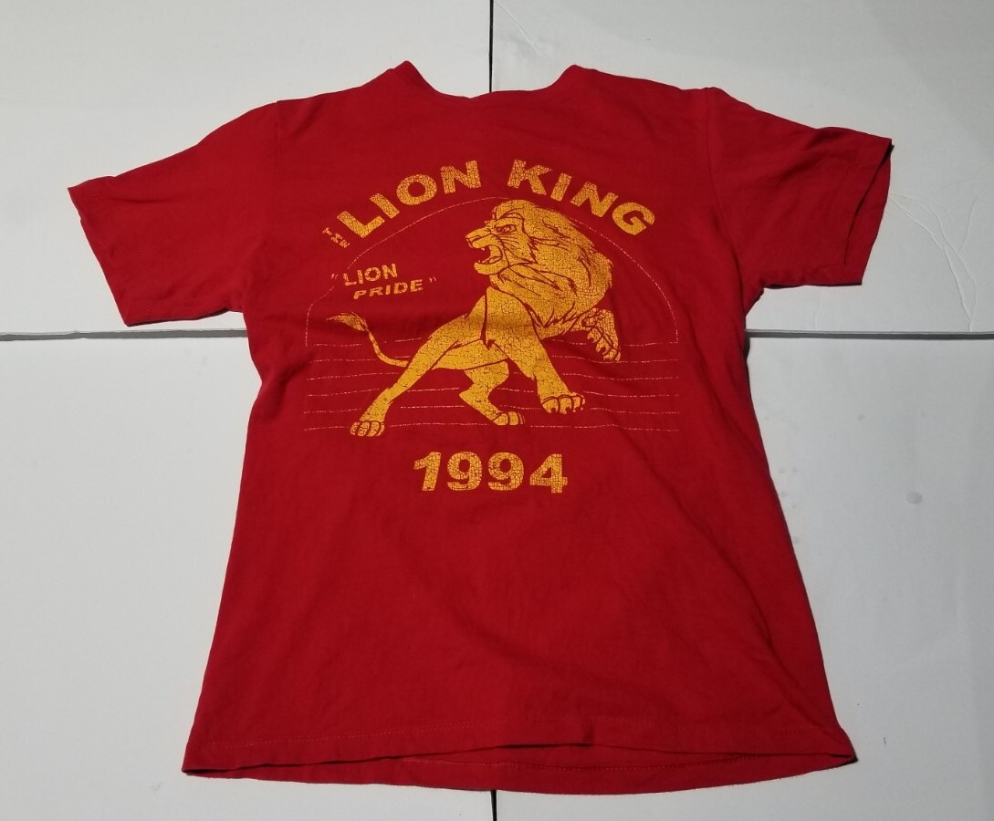 Vintage Disney Lion King Shirt 1994 'Lion Pride' … Gem