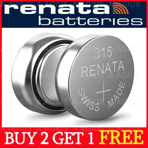 Renata Watch Battery BUY 2 GET 1 FREE Swiss 321 364 371 377 379 399 394 395 379 - Picture 5 of 32
