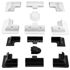 Solar Panel Mounting Brackets ABS Corner Cable Gland for Caravan Motorhome Boat