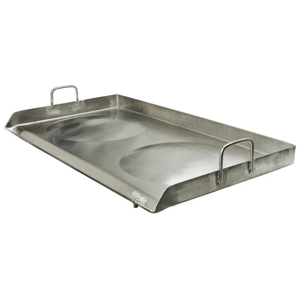 31'' x 17'' Stainless Steel CONVEX Comal Griddle Plancha Grill Double Stove
Opens in a new window or