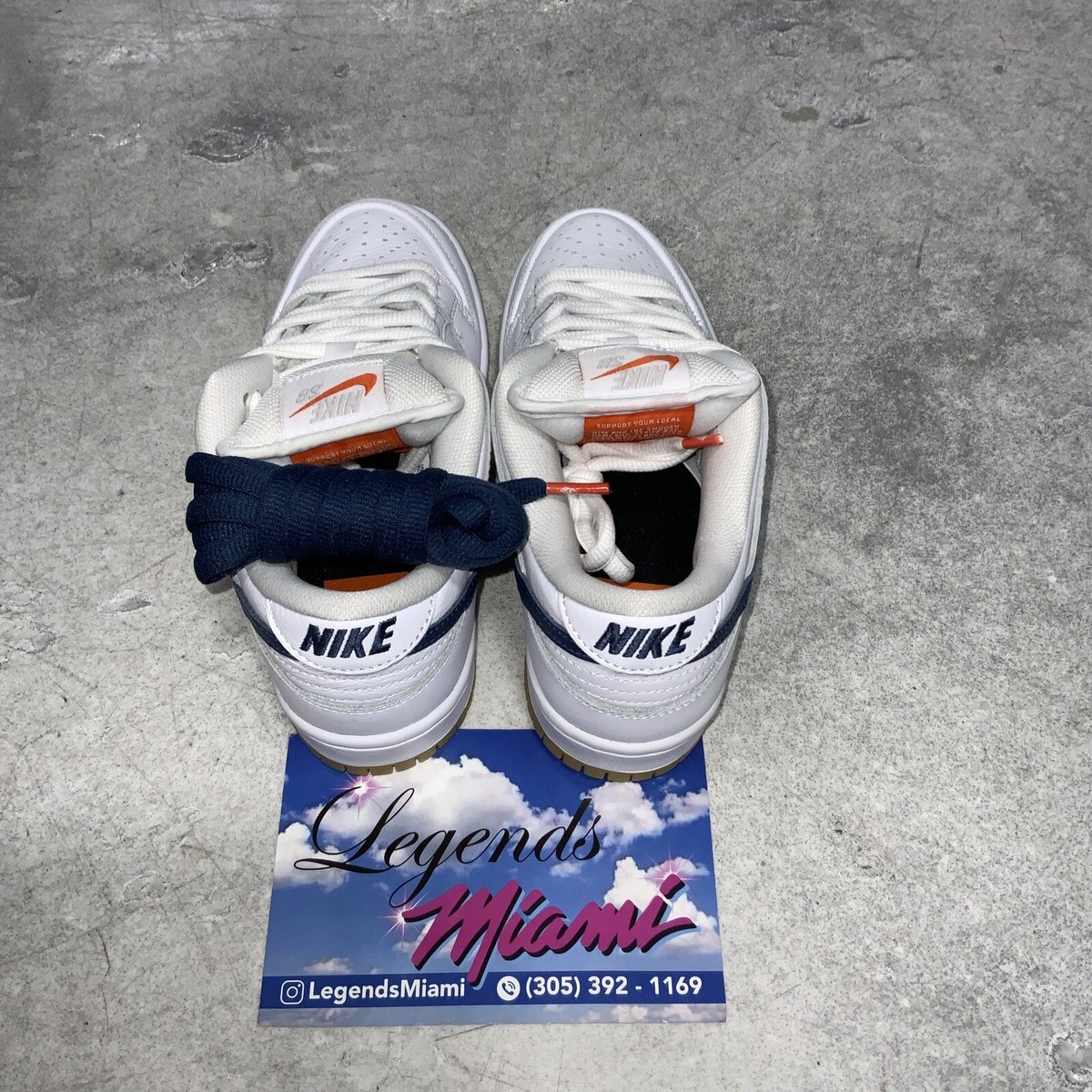 靴 Nike SB Dunk Low Orange Label White Navy $_57.JPG?set_id=8800005007