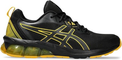 ASICS Men's Running Shoes GEL-QUANTUM 90 IV 1201A764-005 Black/Saffron