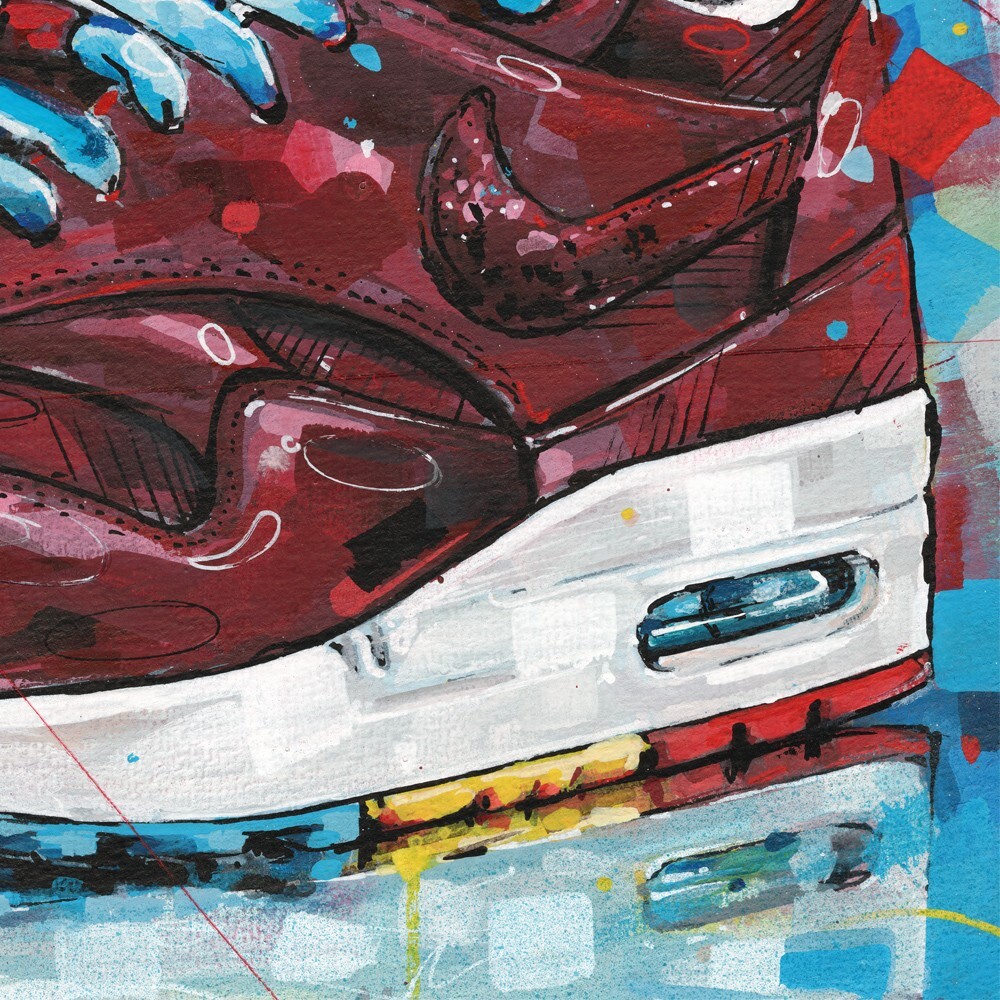 Nike Air Max 1 Patta x Parra Cherrywood poster (50x70cm / 19.68