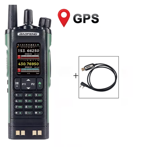 BAOFENG UV-32 GPS Walkie Talkie Type-C Multi Bande Bluetooth APP Radio bidirectionnelle - Photo 24/31