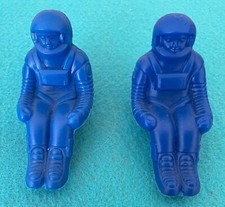 Pair of Two Plastic Gemini Astronaut Figures 1960's