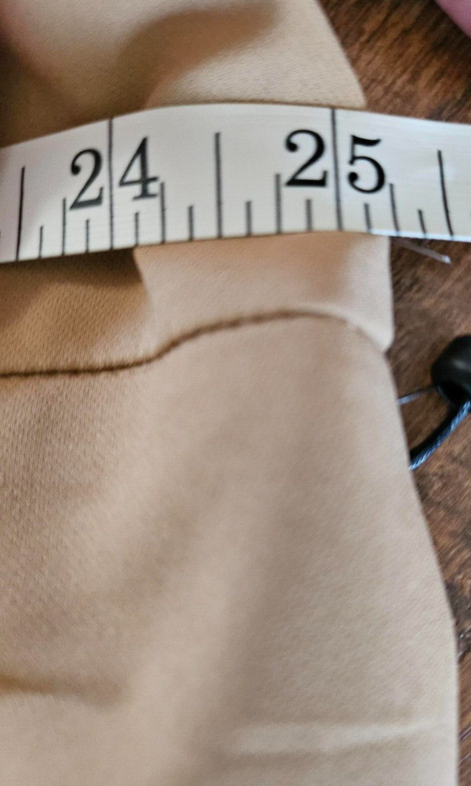 Calvin Klein Plus Size Infinite Stretch Midi Skirt Beige Size 24 thumbnail 4