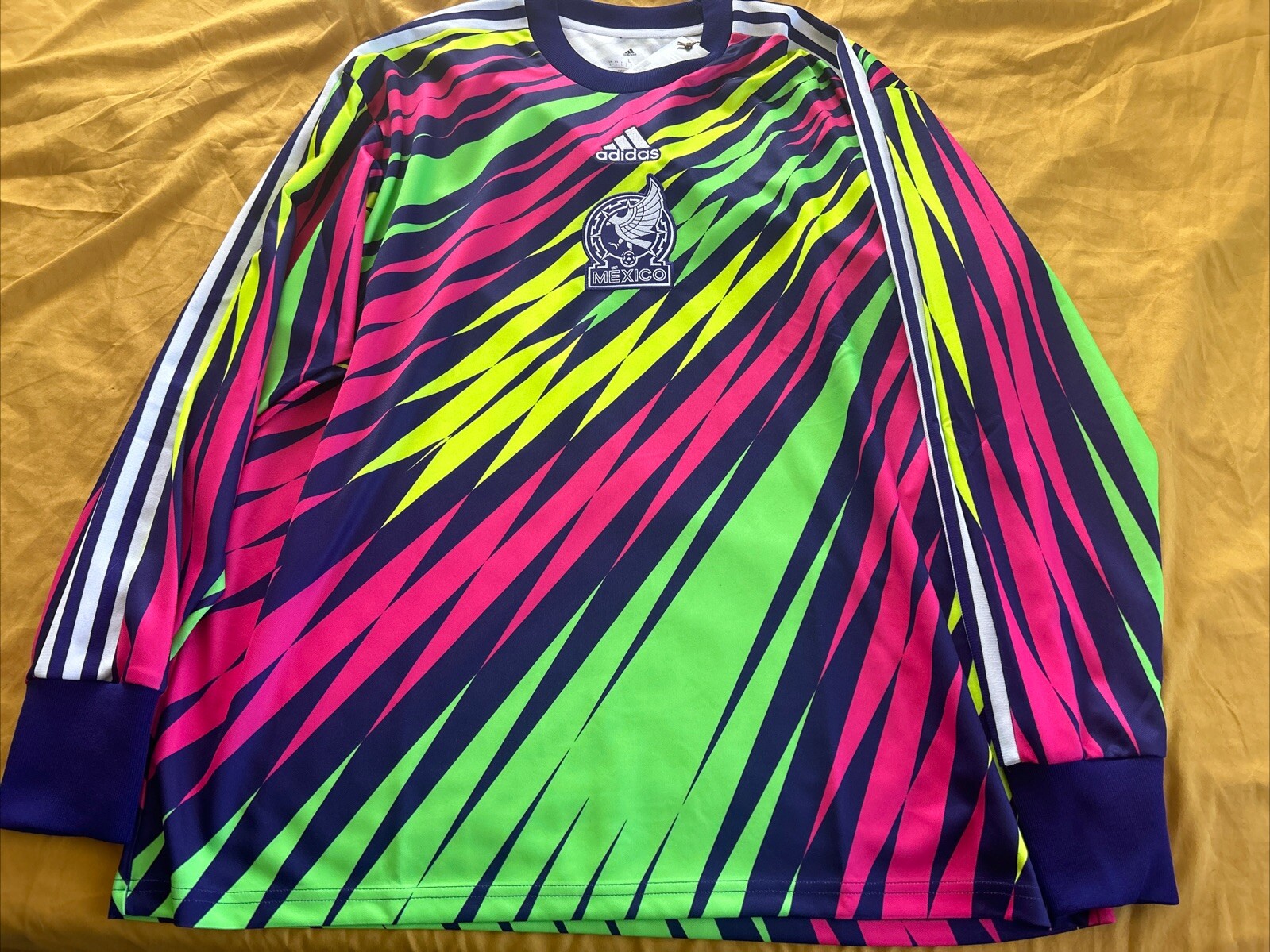 Adidas Mexico Icon Goalkeeper Jersey 2022 L NWT New With Tags!